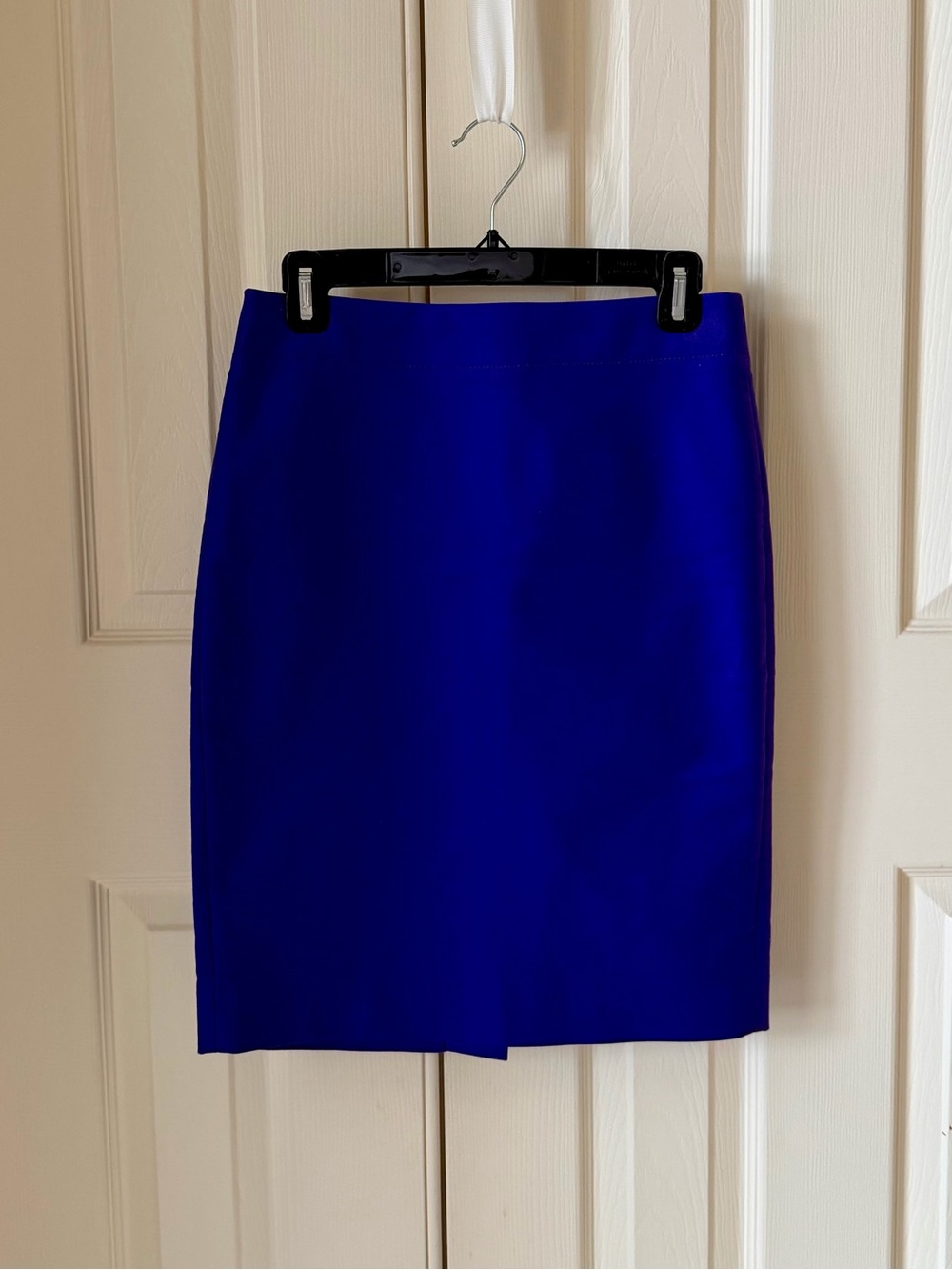 J. Crew No. 2 Pencil Skirt in Royal Purple